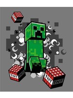 Minecraft Creeper Fleece-deken - 130 x 160 cm - 100% polyester