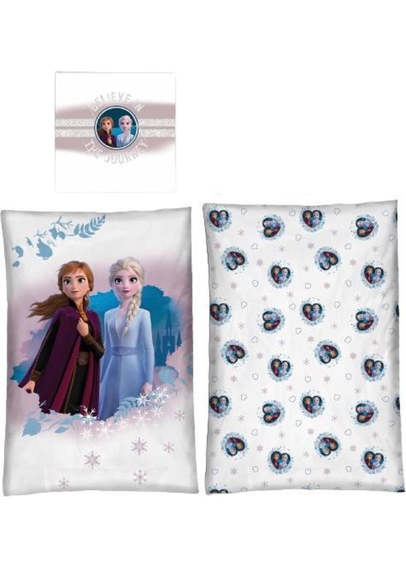 Disney Frozen Disney Frozen 2 Eenpersoons Dekbedovertrek Magische 140x200cm Polyester