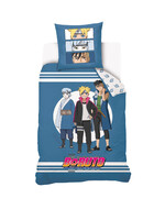 Boruto Single Duvet 140x200cm Cotton Pillowcase 70x90cm Naruto Next Generation