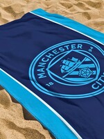 Manchester City Strandlaken badlaken 140x70cm Katoen