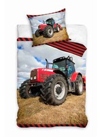 Tractor Single Duvet 140x200cm Cotton Pillowcase 60x70cm