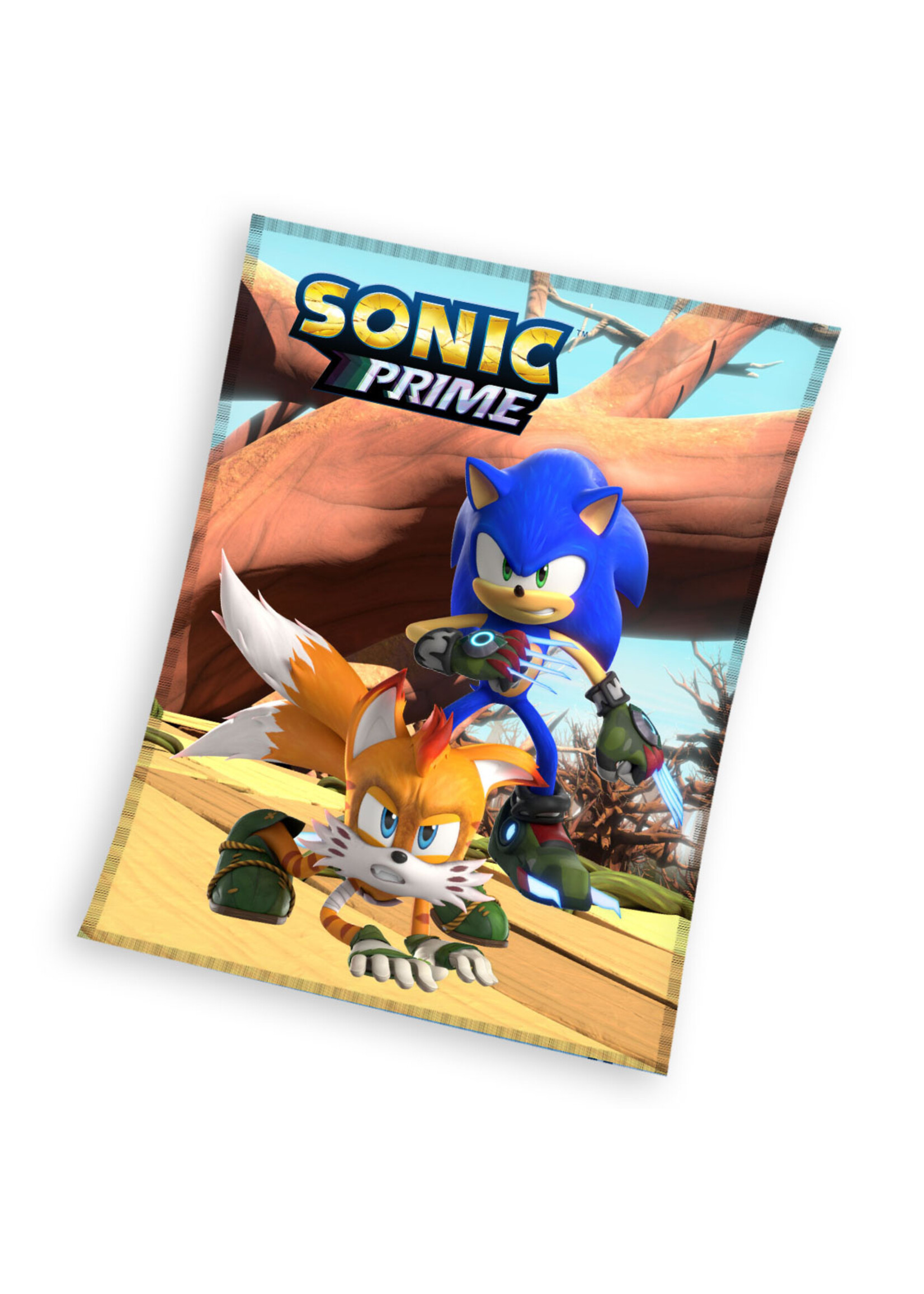 Sonic Plaid Fleece Blanket 130X170cm