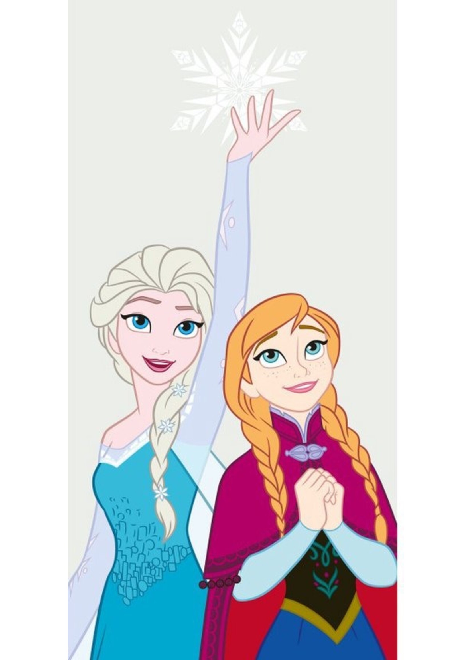Disney Frozen Strandlaken Anna Elsa - 70 x 140 cm - Katoen