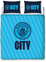 Manchester City Double Duvet Tweepersoons 200x200cm Polycotton