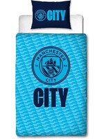 Manchester City Single Duvet 135x200cm Polycotton