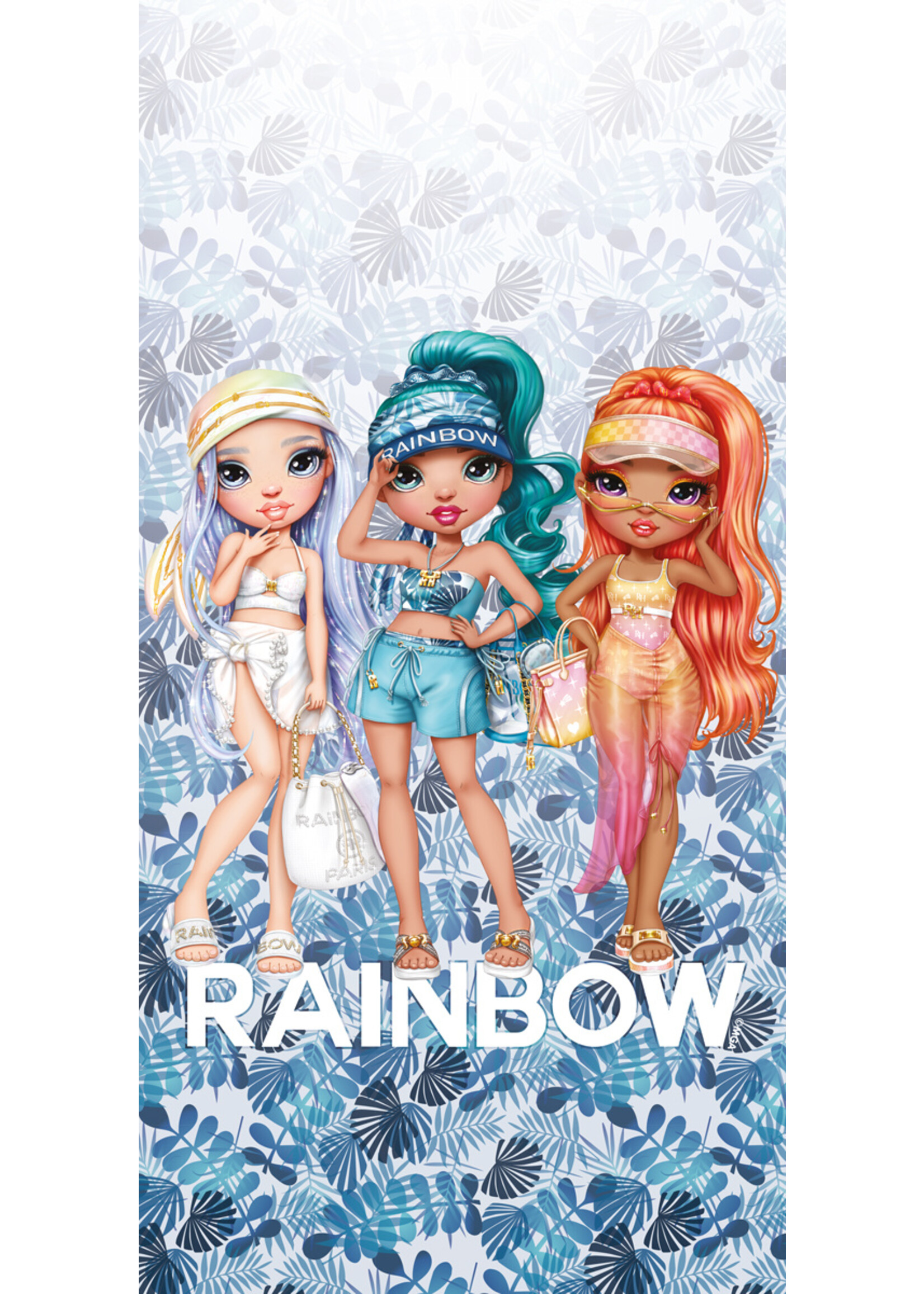 Rainbow High Handdoek 70x140cm Katoen