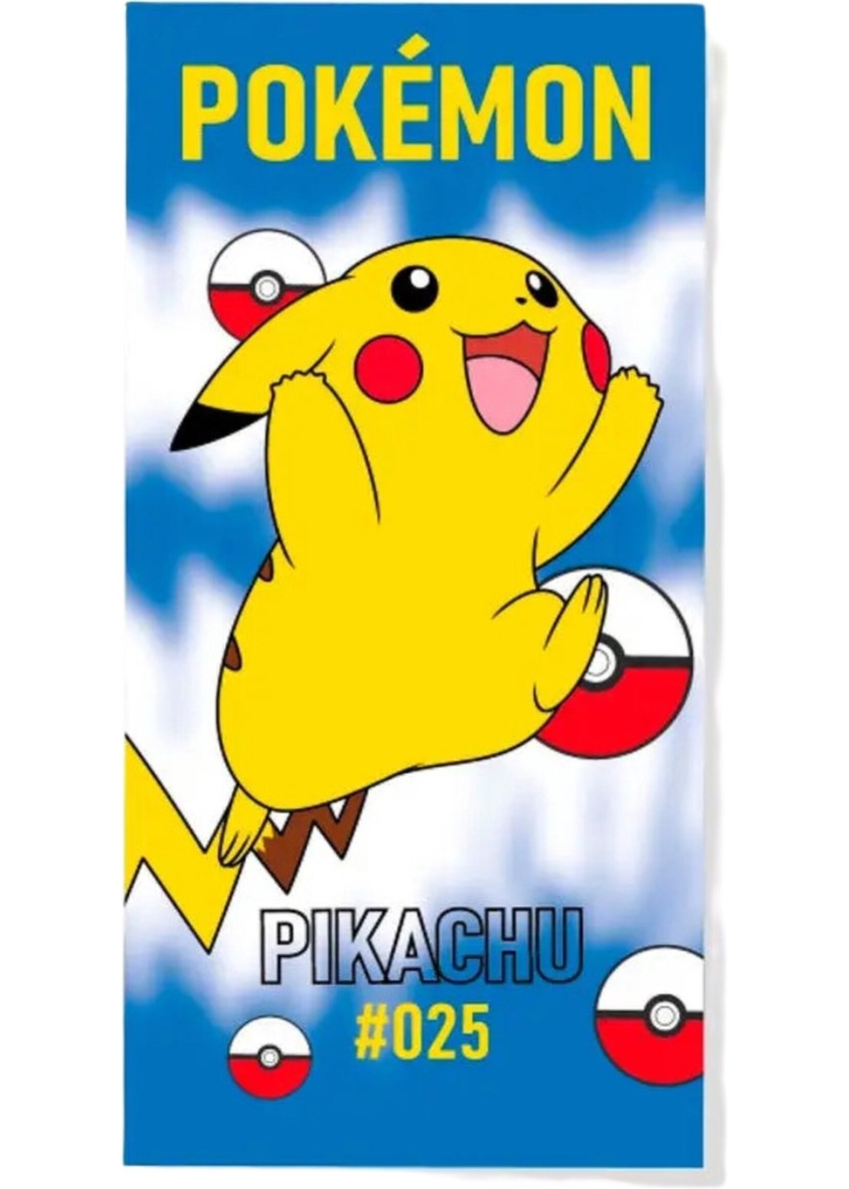 Pokemon Pikachu Pokemon Badlaken 70x140cm Katoen