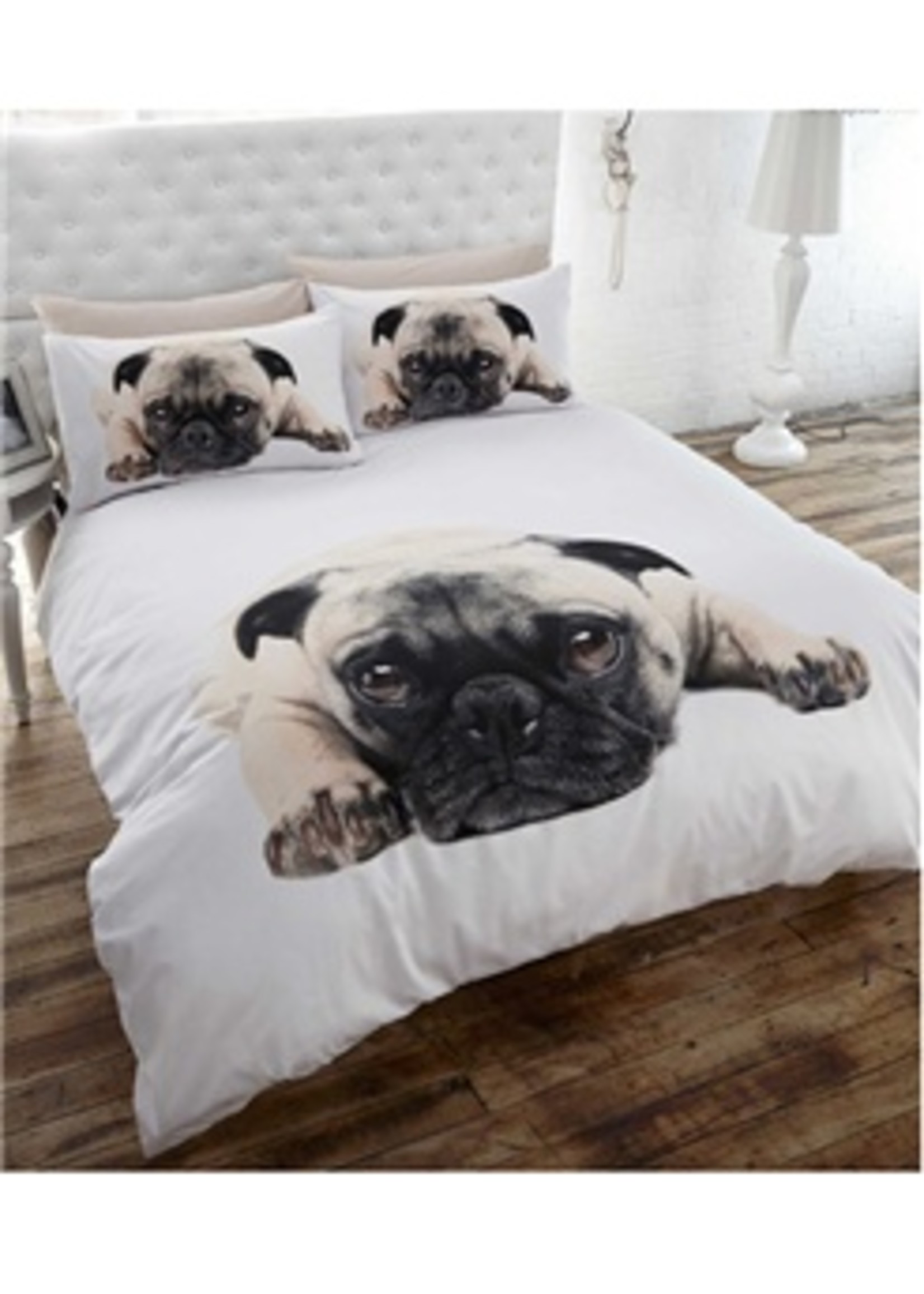 Pug Duvet Cover