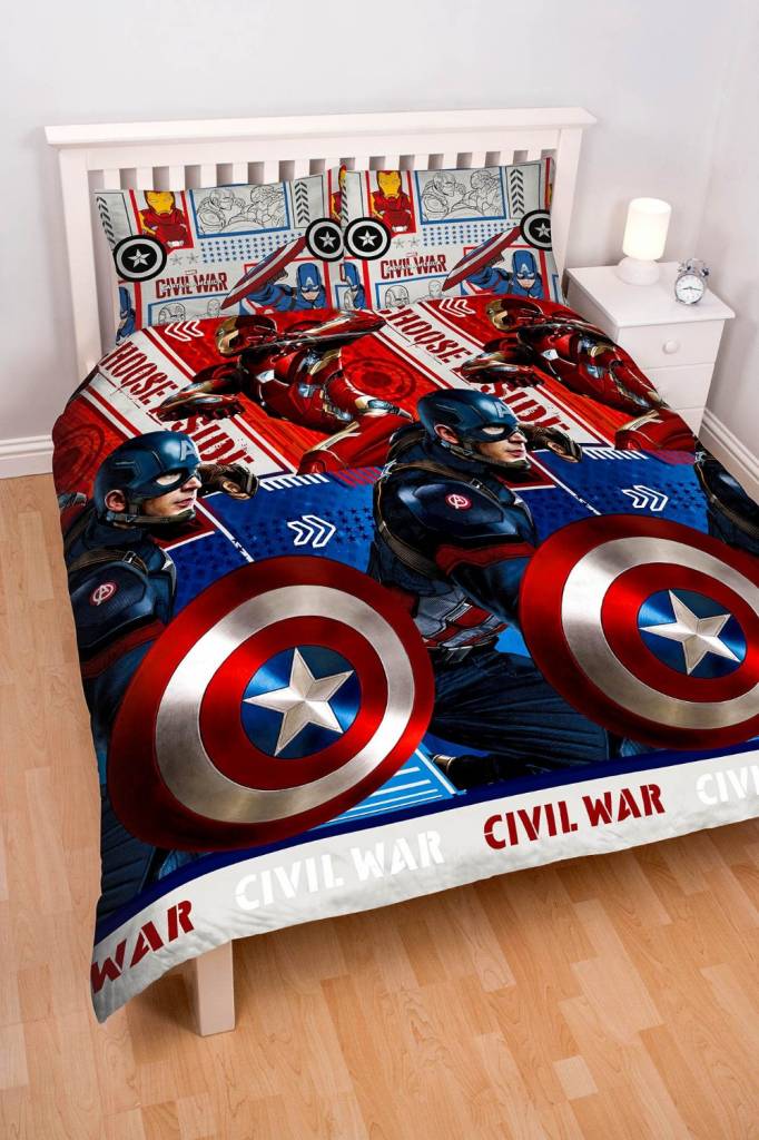 Captain America Double Duvet Cover