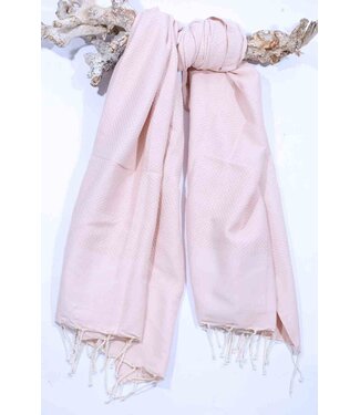 Call it Fouta! hamamdoek Honeycomb pastel pink