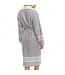 Lalay gevoerde hamam badjas Krem Sultan light grey