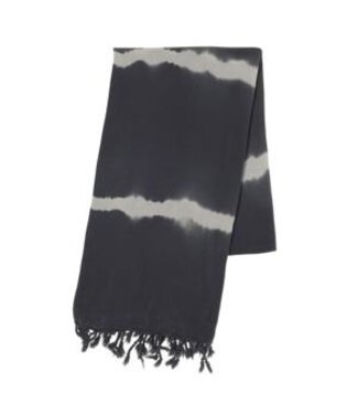 Lalay tie dye hamamdoek dark grey