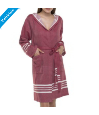 Lalay hamam badjas Sun bordeaux