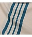 Lalay hamamdoek Krem Sultan XXL natural petrol blue