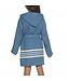 Lalay hamam badjas Sun kids petrol blue