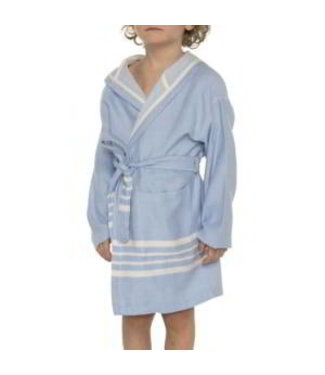 Lalay hamam badjas Sun kids blue