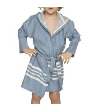 Lalay hamam badjas Sun kids air blue