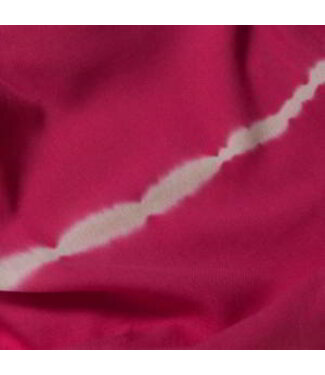 Lalay tie dye strandtuniek fuchsia