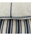 Lalay kussenhoes 50x50 patchwork navy