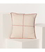 Lalay kussenhoes 50x50 patchwork dusty rose