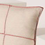 Lalay kussenhoes 50x50 patchwork dusty rose