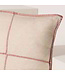 Lalay kussenhoes 50x50 patchwork dusty rose