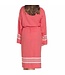 Lalay hamam badjas Krem Sultan red