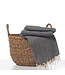 Lalay hamamdoek ZigZag black
