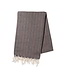 Lalay hamamdoek ZigZag black