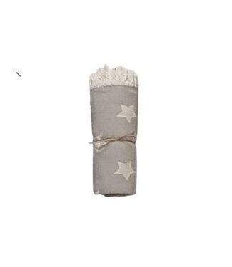 Barine Home hamamdoek Ster grijs