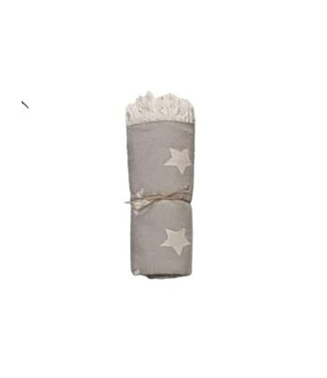 Barine Home hamamdoek Ster grijs