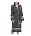 Lalay hamam badjas Krem Sultan kimono black