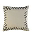 Lalay kussenhoes black stone print