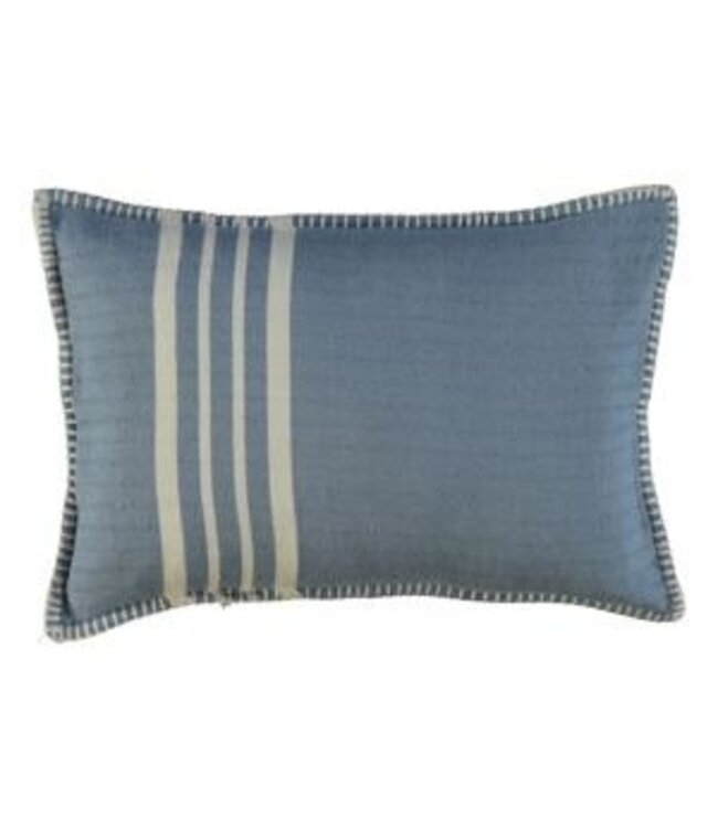 Lalay kussenhoes 60x40 Krem Sultan air blue