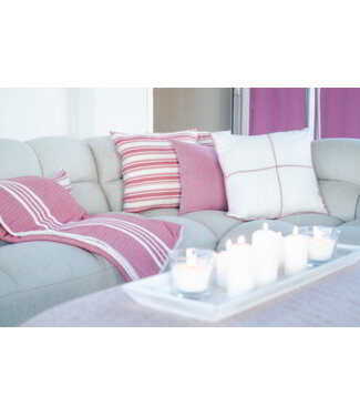 Lalay hamam plaid XXL Krem Sultan dusty rose