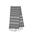 Lalay kleine hamamdoek Leyla dark grey