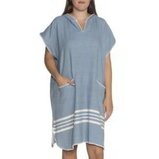 Lalay strandponcho Sultan air blue