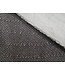 Lalay gevoerde hamam badjas Sun dark grey
