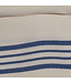 Lalay hamamdoek Krem Sultan XXL natural royal blue