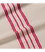Lalay hamamdoek Krem Sultan XXL natural fuchsia