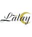 Lalay hamamdoek Krem Sultan XXL natural fuchsia