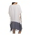 Lalay dip dye strandtuniek dark grey