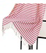 Hamams own hamamdoek natural pink stripes