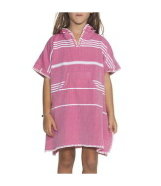 Lalay kids zwemponcho Leyla fuchsia