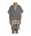 Lalay kinder strandponcho dark grey