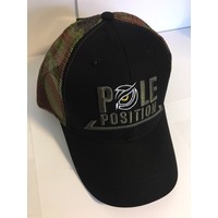 Strategy trucker cap black camo