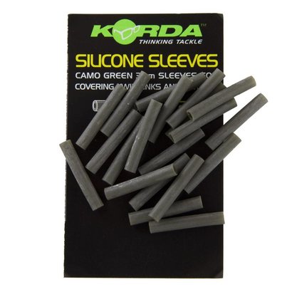 Korda Silicone Sleeves Camo Green