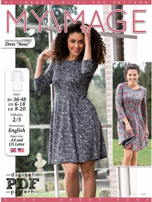 Download/Ebook S1041 Jurk Rosa