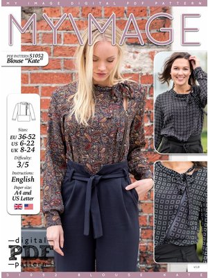 Download/Ebook S1052 Blouse Kate
