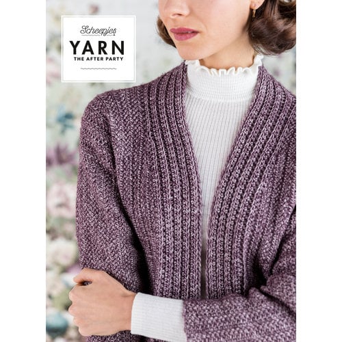 Yarn YARN Patron de crochet 29 "Herringbone Cardigan"